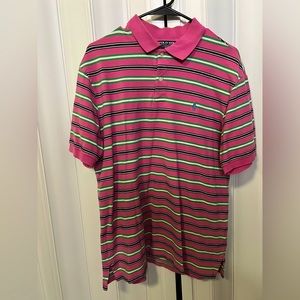 Men’s Ralph Lauren pink polo shirt